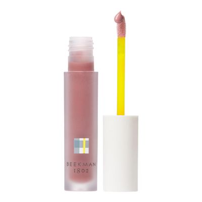 Beekman 1802 Oh Mega Milk Lip Oil - Fragrance Free - Squalane, Vitamin E Goat Milk - Plumps Hydrates Lips - 0.14 fl oz