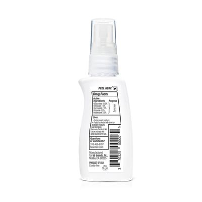 bu SPF 50 Sunscreen Spray - Nature's Sun Block. Biodegradable. Water Resistant. TSA Approved. Vegan. Alcohol Cruelty Free Fragrance Free Kids - 1 oz (3 Pack)