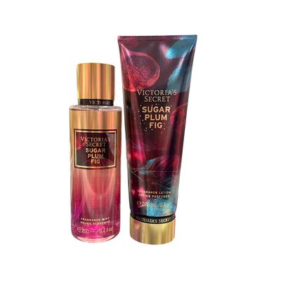 Victoria&#39;s Secret SUGAR PLUM FIG 2pc bundle - Fragrance Mist Fragrance Lotion for Women