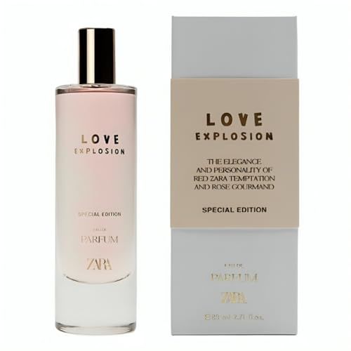 Zara Love Explosion Special Edition Perfume for Women EDP Eau De Parfum 80 ML (2.71 FL. OZ)