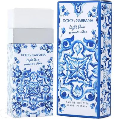Dolce Gabbana Light Blue Summer Vibes, Eau De Toilette Spray, For Women - 50 ml 1.6 fl.oz