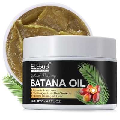 Raw Batana Oil for Hair Growth - 100 Natural Organic Hair Oils for Growth and Thickness from Honduras, Hair Loss Treatments for Black Women Men