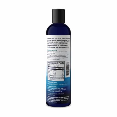 Pure Trace Ocean Minerals by Activation Products - Pure Ocean Liquid Minerals to Add to Water, with 70 Potent Ionic Trace Elements for Energy Boost, Muscle Joint Health, and Heart Health, 8 fl oz