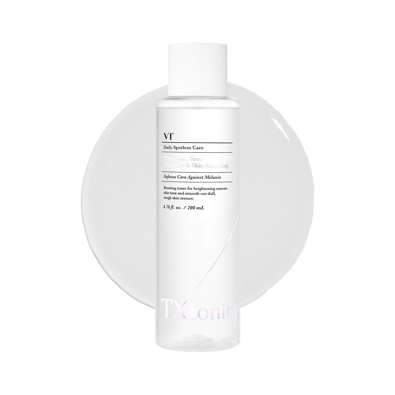 VT COSMETICS TX Toning Facial Toner with Tranexamic Acid, Niacinamide, Glutathione, Hydrating, Refreshing Toner for Dark Spots, Acne Scar, Exfoliating, Sensitive Skin, Korean Skincare, Fragrance-Free
