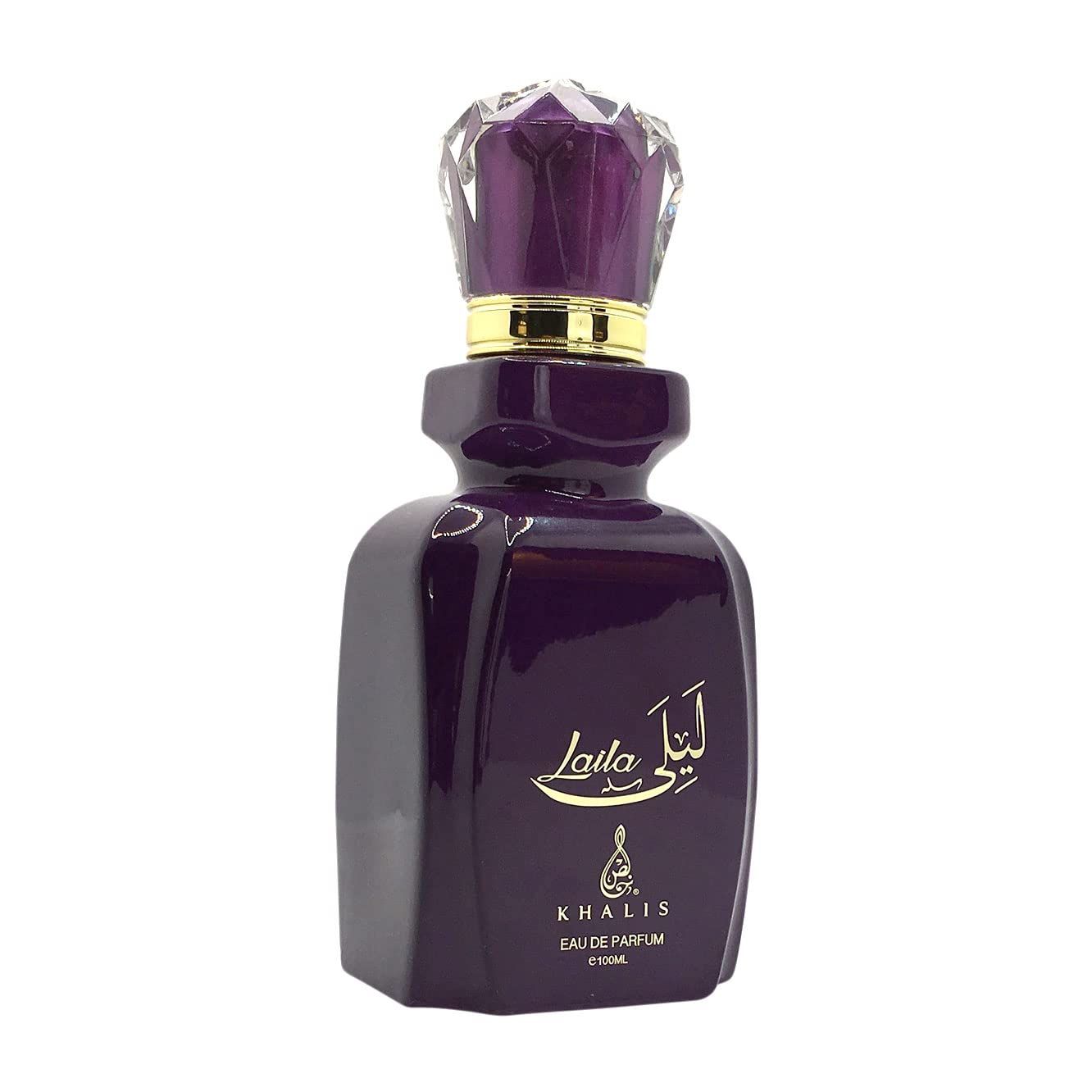 LAILA for Women an Oriental Perfume with Rose, Woody, Citrus, Leather, Labdanum, Musk and Amber 3.4 Oz