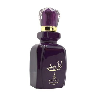 LAILA for Women an Oriental Perfume with Rose, Woody, Citrus, Leather, Labdanum, Musk and Amber 3.4 Oz