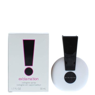 Exclamation By Coty For Women. Cologne Spray 1.7 Oz, White