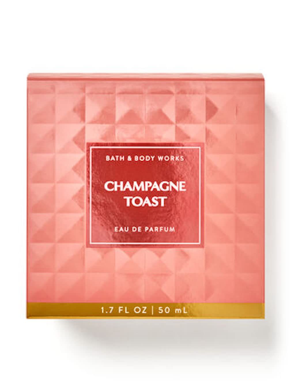 Bath and Body Works Champagne Toast Perfume Eau de Parfum - 1.7 fl oz 50 mL (Champagne Toast), 1.70 Fl Oz (Pack of 1)