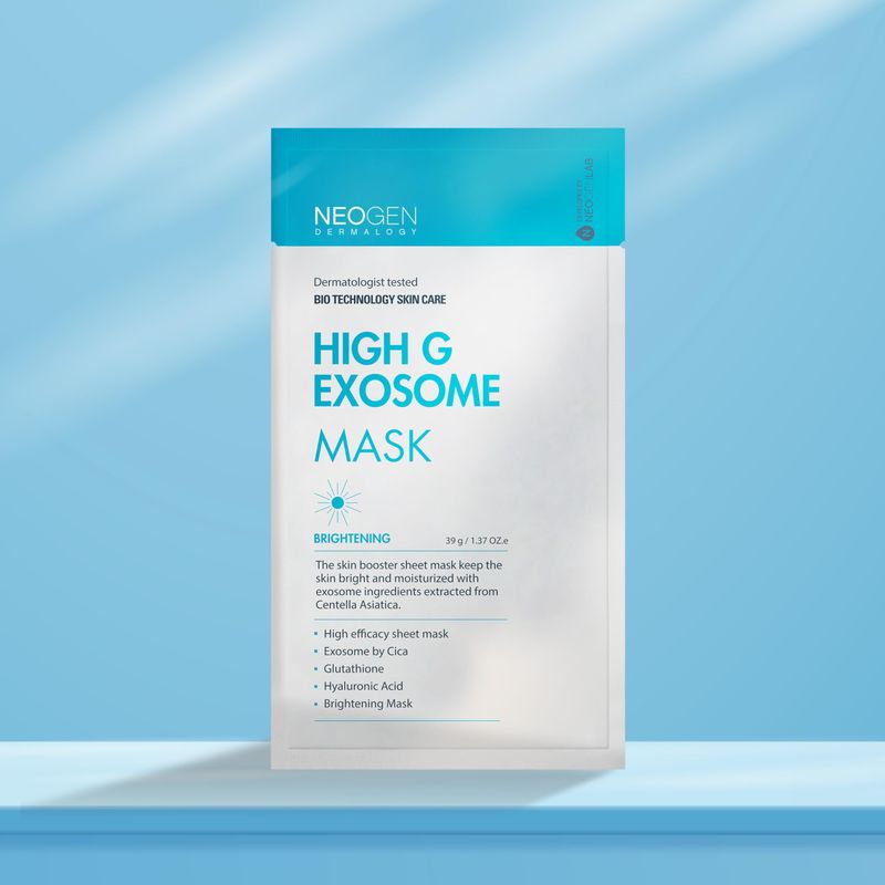 K-Beauty NEOGEN DERMALOGY High G Exosome Mask Sheet (39g. 5 sheets)