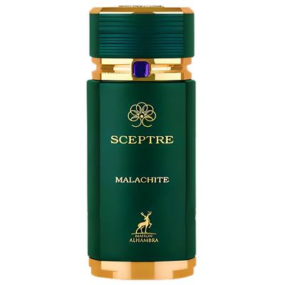 Maison Alhambra Sceptre Malachite for Unisex Eau de Parfum Spray, 3.4 Ounce 100 ml