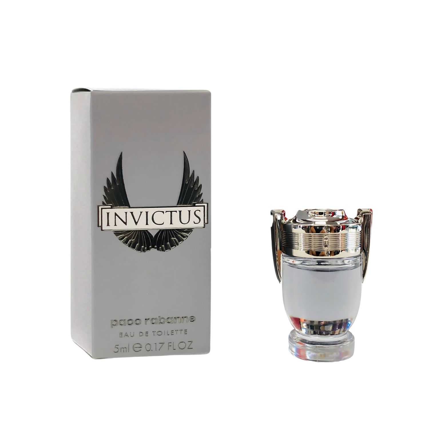 Paco Rabanne Invictus Eau de Toilette for Men, 0.17 Fl Oz MiniSplash