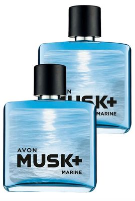 AVON Musk Marine Eau de Toilette PACK OF 2