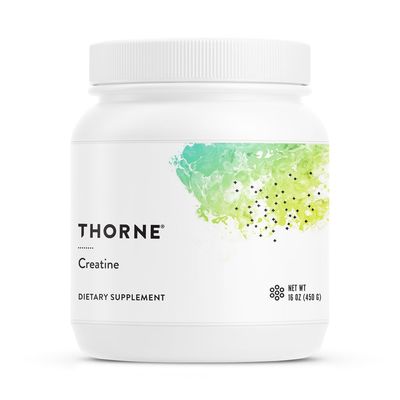 THORNE - Creatine - Creatine Monohydrate, Amino Acid Powder - Support Muscles, Cellular Energy and Cognitive Function - Gluten-Free, Keto - NSF Certified for Sport - 16 Oz - 90 Servings
