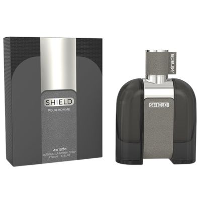 MIRADA Shield, Men&#39;s Eau de Parfum (EDP) 3.4 FL. Oz (100ml), Mens Perfume with Notes of Citrus, Grapefruit, Spicy, Herbal, Woody, Patchouli, Vetiver, Amber