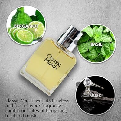 PB ParfumsBelcam Classic Match CM Eau De Toilette, Our version of a Designer EDT, 75ml.