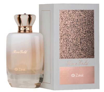 Zakat ROSE GOLD 100ml.e 80vol 3.4fl.oz EUA De Parfum Vaporisateur Natural Spray ZOGHBI