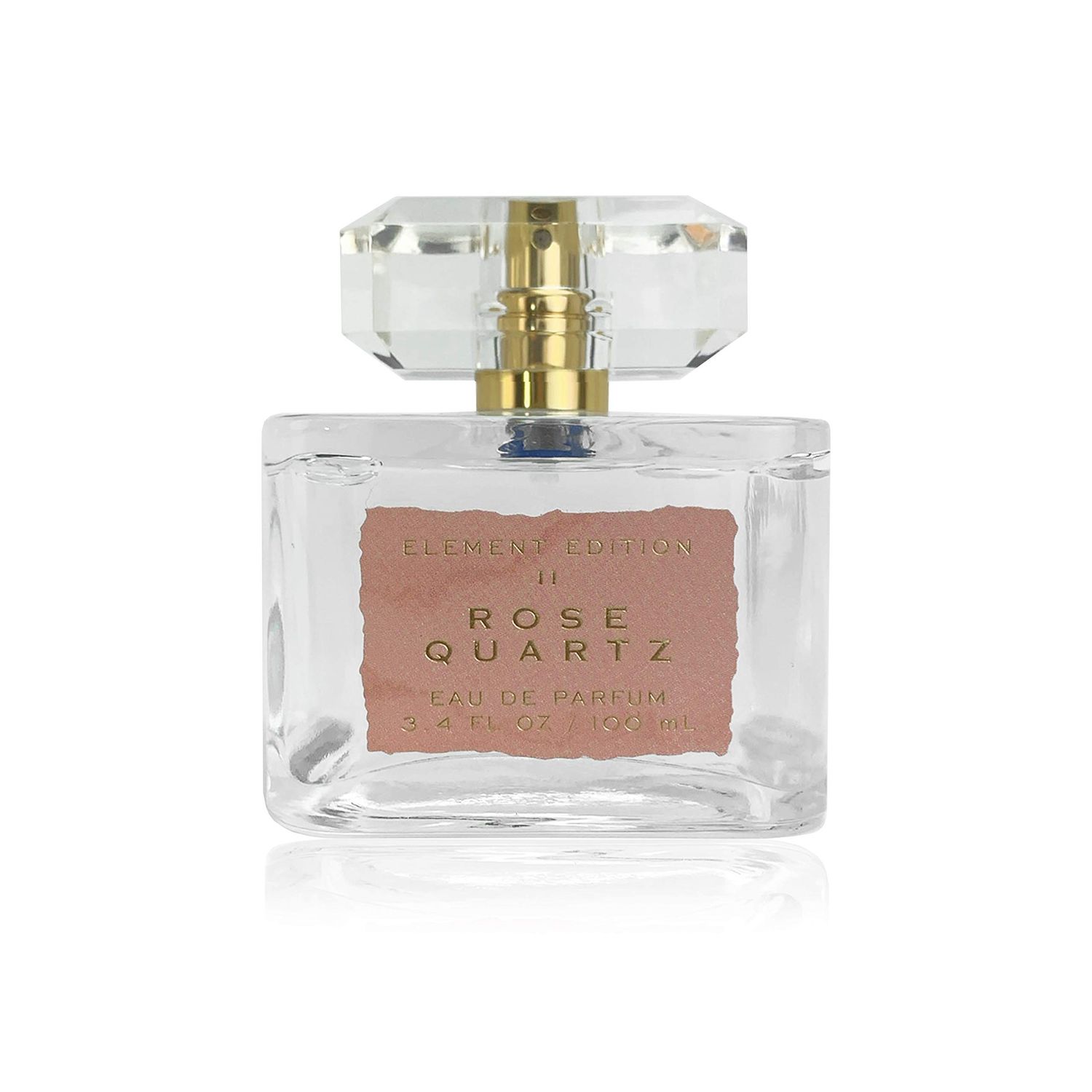 Element Edition Women&#39;s Perfume Spray - Rose Quartz, 3.4 oz 100 ml - Calming and Relaxing Fragrance with a Blending of Pear, Pink Freesia, and White Woods - Tru Fragrance Beauty