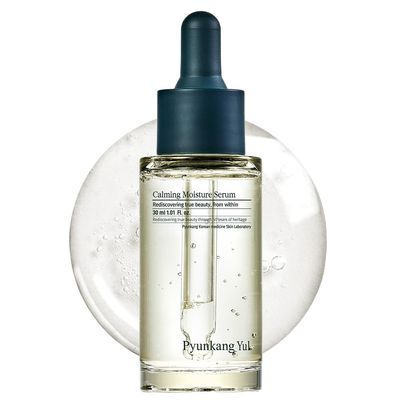 Pyunkang Yul Calming Moisture Serum for Strong Daily Moisturizing Power, Skin Revival Soothing Care with Centella Asiatica, Tea Tree, 5 Hyaluronic Acids, Ceramide