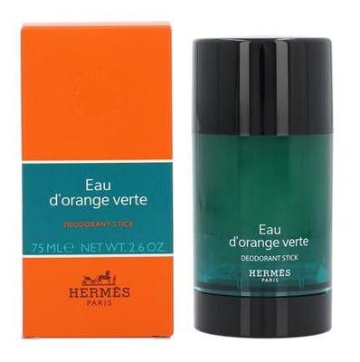 Eau D&#39; Orange Verte By Hermes For Men Women. Deodorant Stick 2.6 Oz 75 Ml