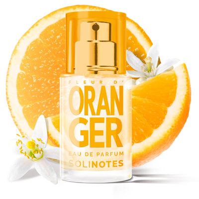SOLINOTES Orange Blossom Perfume for Women - Eau De Parfum Delicate Floral and Soothing Scent - Made in France - Vegan - 0.5 fl.oz