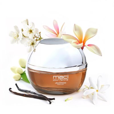 Jean Rish Maci Pour Homme Eau De Parfume - Perfume for Women (3.4 Fl Oz 100ml) with Magnolia, Vanilla Musk Notes - Long Lasting and Luxury Fragrance