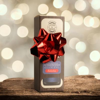 Lather Wood - Barbershop Aftershave for Men - Long-Lasting Fragrance, Non-Greasy Formula, Easy Pump Dispener, Gentle and Subtle Scent