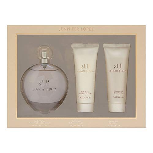 Still By Jennifer Lopez 3 Piece Gift Set - 3.4 Oz Eau De Parfum Spray, 2.5 Oz Shower Gel, 2.5 Oz Body Lotion Fragrance For Women