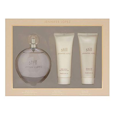 Still By Jennifer Lopez 3 Piece Gift Set - 3.4 Oz Eau De Parfum Spray, 2.5 Oz Shower Gel, 2.5 Oz Body Lotion Fragrance For Women