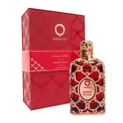 Orientica Amber Rouge 80ml Eau de Parfum Spray Luxurious Unisex Fragrance with Amber and Seaweed