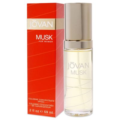 Jovan Musk By Jovan Cologne Concentrate Spray 2 Oz Women