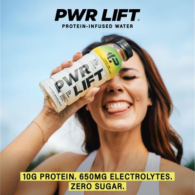 Whey Protein Water Sports Drink by PWR LIFT Variety Pack Keto, Vitamin B, Electrolytes, Zero Sugar, 10g of Protein Post-Workout Energy Beverage 16.9oz (Pack of 12)
