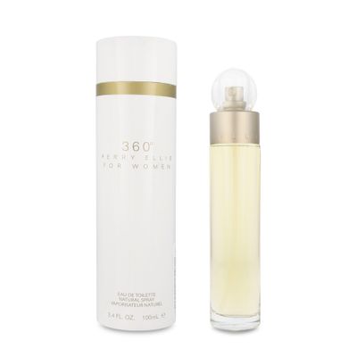 Perry Ellis 360 Eau De Toilette Spray 3.4 Oz 100 Ml for Women By 3.4 Fl Oz , white