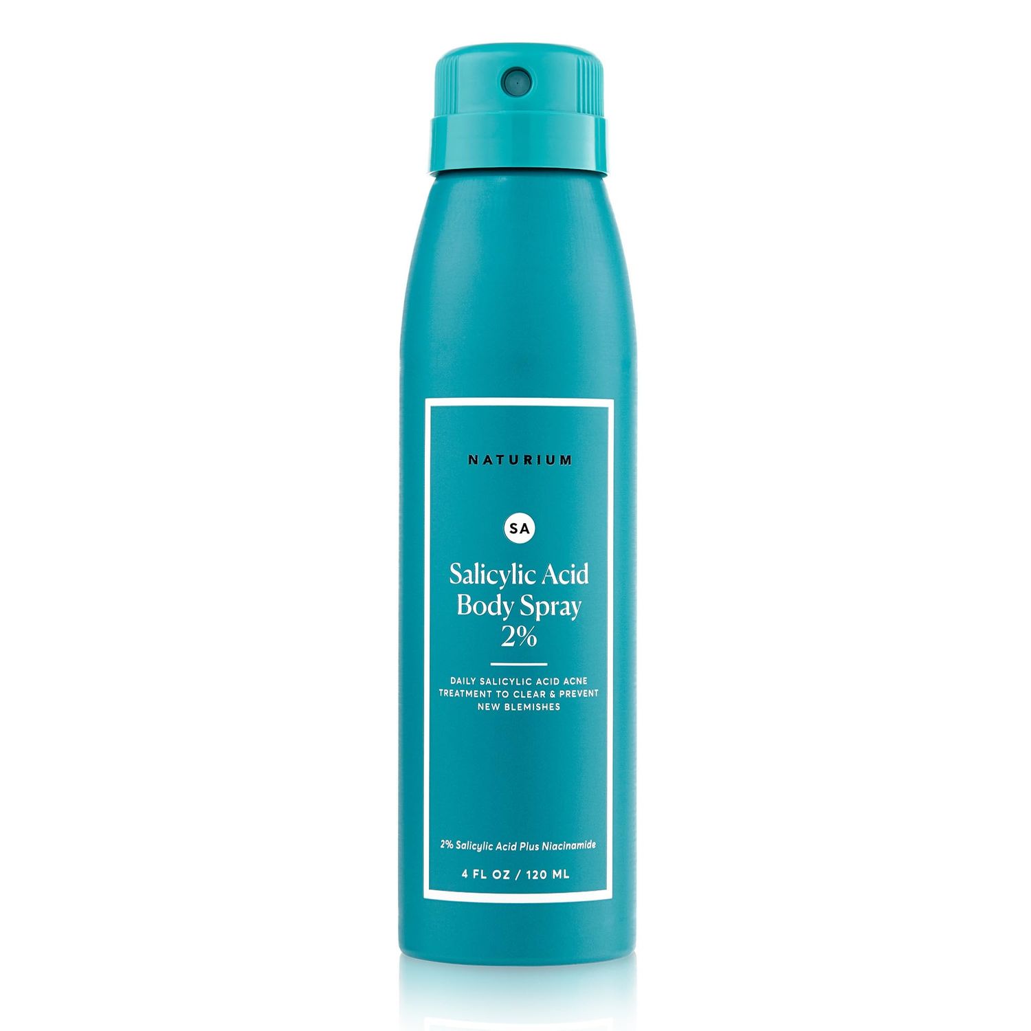 Naturium Salicylic Acid Body Spray 2, Blemish-Fighting Pore Treatment, with Niacinamide Plus Encapsulated Salicylic Acid, 4 oz