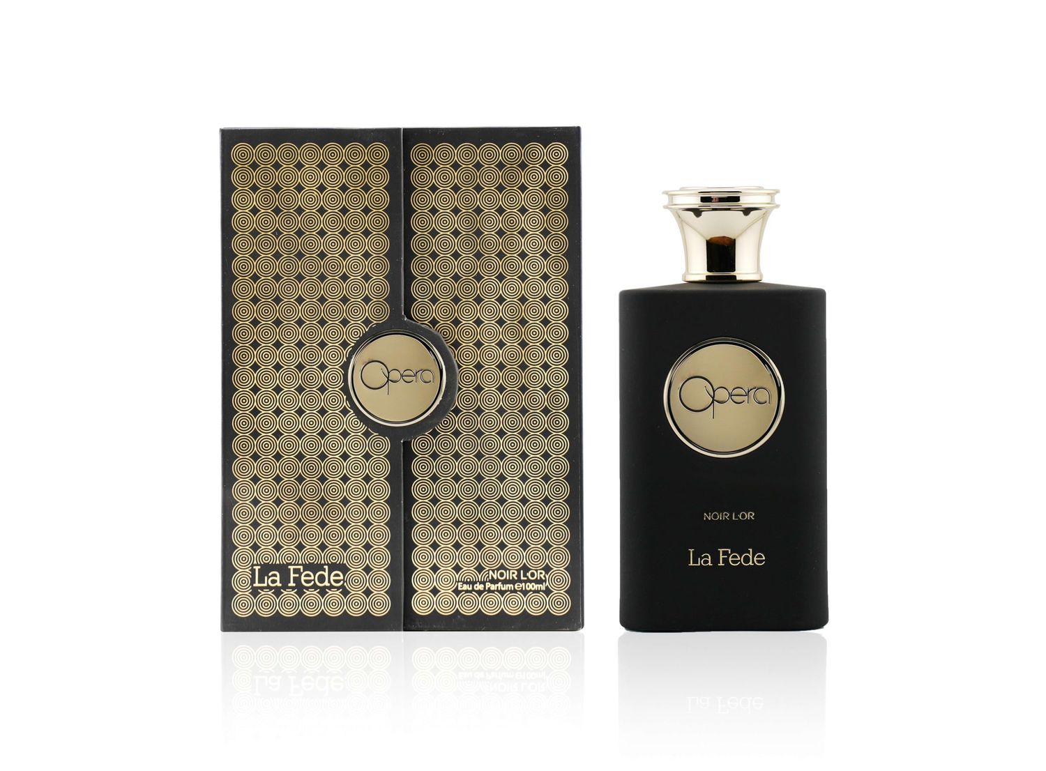La Fede Opera Noir LOR Arabian Perfume For Women 100ML (3.4 OZ) Eau De Parfum Spray, Long Lasting Perfume Enjoy the Luxurious Sophisticated Fragrance With Fruity Scent for All Occasions