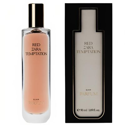 Zara Red Temptation Perfume for Women Elixir Parfum 50 ML (1.7 FL. OZ)