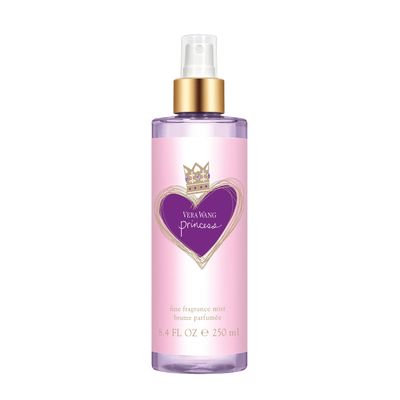 Vera Wang Princess Body Mist 8.4 fl oz (Pack of 1), Notes of Apple, Quava, and Vanilla, Women&#39;s Fragrance, Long Lasting, Everyday Fragrance
