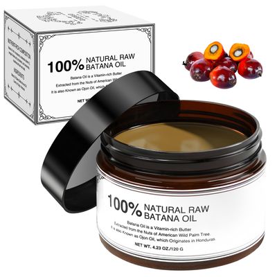Batana Oil for Hair Growth - Dr Sebi 100 Raw Organic Batana Oil - Cold-Pressed Pure Unrefined Batana Hair Mask for Women Men - Enhances Hair Thickness, Prevents Loss, Eliminates Split Ends