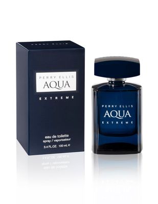 Perry Ellis Aqua Extreme Gift Set - 3.4 fl oz eau de toilette, 1.7 oz shower gel, 6 oz body spray, .25 fl oz EDT travel mini