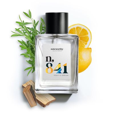 Noteworthy n,841 Poet&#39;s Dream Eau De Parfum - Lemon, Bergamot, Cardamom Long-lasting Unisex Perfume for Women Men (100ml)