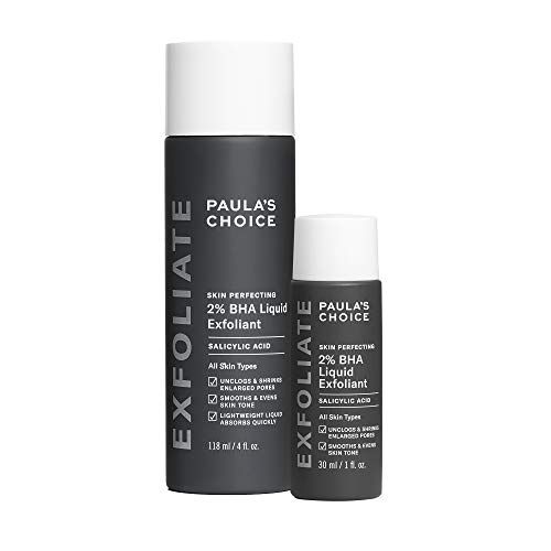 Paula&#39;s Choice SKIN PERFECTING 2 BHA Liquid Salicylic Acid Exfoliant-Facial Exfoliant for Blackheads, Enlarged Pores, Wrinkles Fine Lines