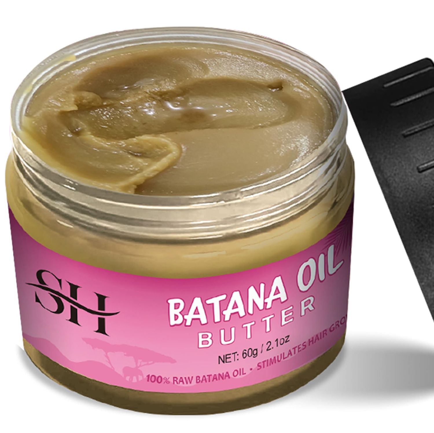 gowwim Batana Oil - Pure, Natural Hair Oil for Growth and Against Loss, Promotes Regrowth, 60g2.1Oz