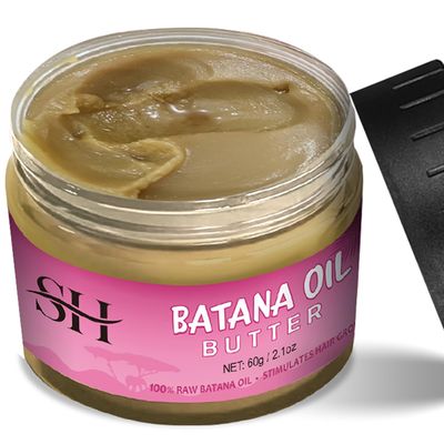 gowwim Batana Oil - Pure, Natural Hair Oil for Growth and Against Loss, Promotes Regrowth, 60g2.1Oz