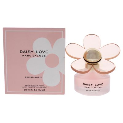 Marc Jacobs Daisy Love Eau So Sweet 1.7 oz Eau de Toilette Spray for Women, Clear