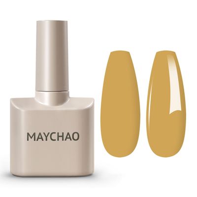MAYCHAO 15ML Gel Nail Polish 1Pc Fall Fragrance Gel Polish Soak Off UV LED Nail Polish Nail Art Starter Manicure Salon DIY at Home, 0.5 OZ