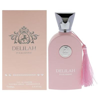 Lattafa Maison Alhambra Delilah Pour Femme Eau de Parfum Spray for Women, 3.4 Ounce 100 Ml