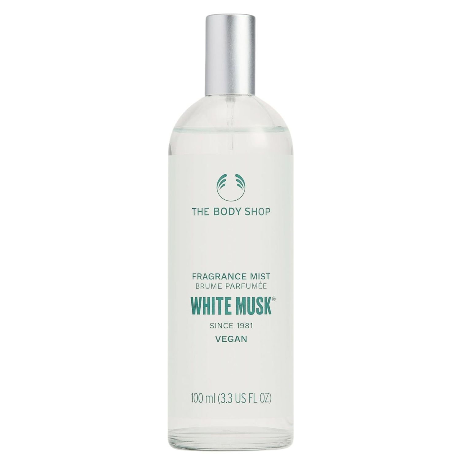 The Body Shop White Musk Body Mist - Refreshes and Cools with a Gorgeous Scent - Vegan - 3.3 oz
