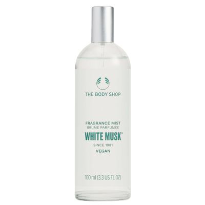 The Body Shop White Musk Body Mist - Refreshes and Cools with a Gorgeous Scent - Vegan - 3.3 oz