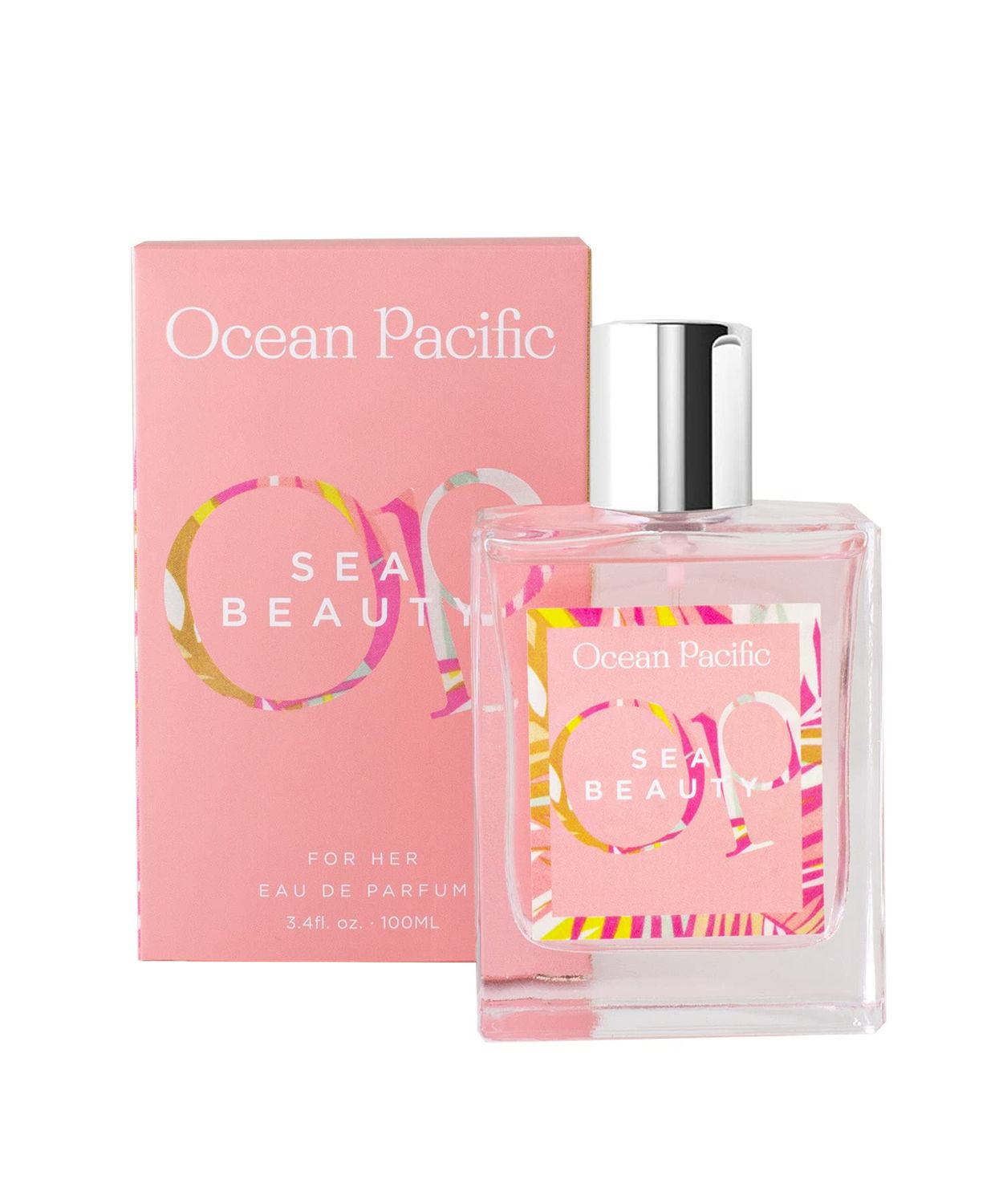 Ocean Pacific Sea Beauty for Her Eau De Parfum 3.4 Ounce Spray, 3.4 fluid_ounces