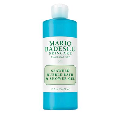 Mario Badescu Seaweed Bubble Bath Shower Gel - 2-in-1 Daily Moisturizing Body Wash for Men and Women - Body Care Enriched with Marine-Like Fragrance - Revitalizes Skin from Head to Toe, 16 Fl Oz