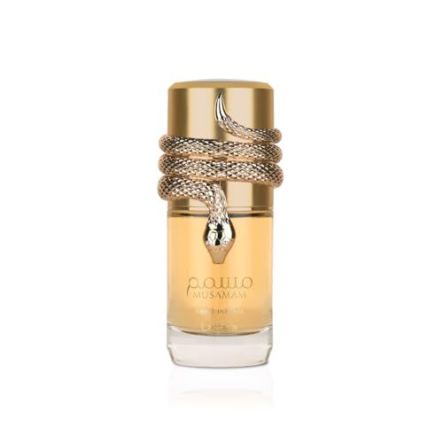 Lattafa Musamam White Intense Eau de Parfum Spray for Unisex, 3.4 Ounce